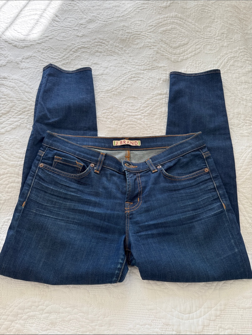 J Brand Women's Dark Blue Skinny Jeans